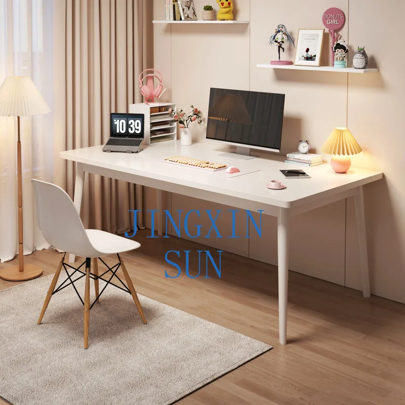 Computer Desktop household bedroom Simple Small apartment Simple study table and chair combination Rental house Small table