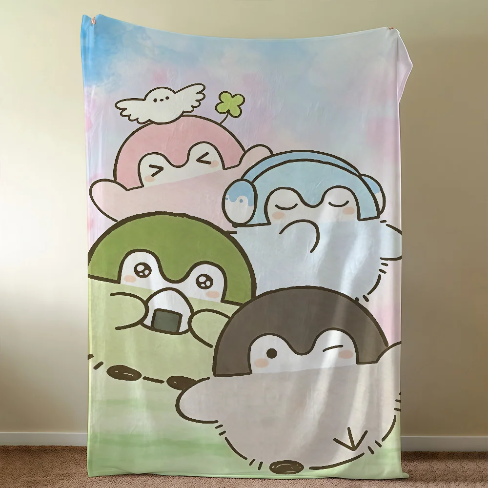 Cartoon Cute K-Koupen Chan Blanket Throw Super Cosy Plush Living Room Sofa Couch Childish Birthday Gifts