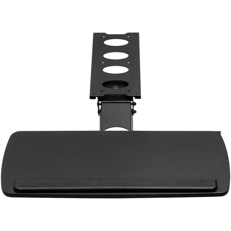 Supporto per tastiera sotto il scrivania, grande 250 x 635 mm, supporto per tastiera regolabile in altezza da 0-220 mm, supporto per tastiera.
