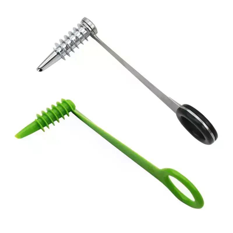1Pc Stainless Steel/Plastic Handheld Slicer Manual Vegetable Spiral Cutter With Curved Design For Even Cutting Of Potatoes