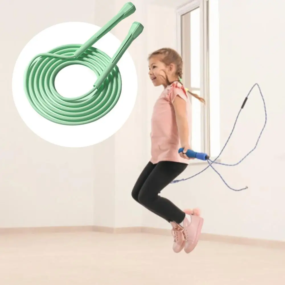 Practical Fitness Jump Rope  Length Adjustable Eco-friendly Children Jump Rope  Kids Free Adjustment Workout Rope Skipping