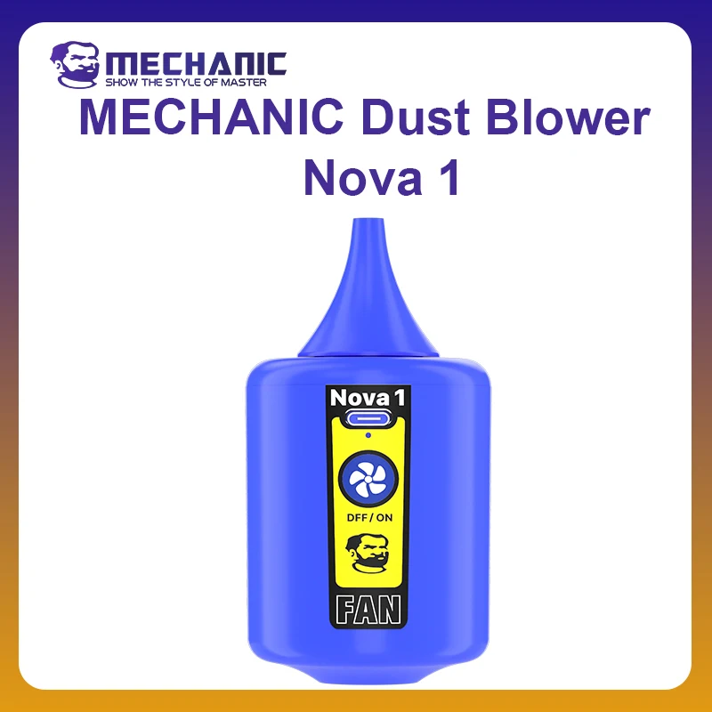 MECHANIC OFFICIAL Nova1 Electric Blower 4.1kPa Dust Removal Cooling Repair Special Three-Speed Gear Professional Dust Collector