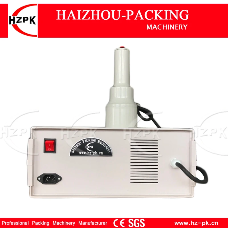 HZPK Hand-held Bottle Mouth With Aluminium Foil Induction Sealing Machine For Medical Plastic/Metal Bottle Cap Sealer DCGY-F300