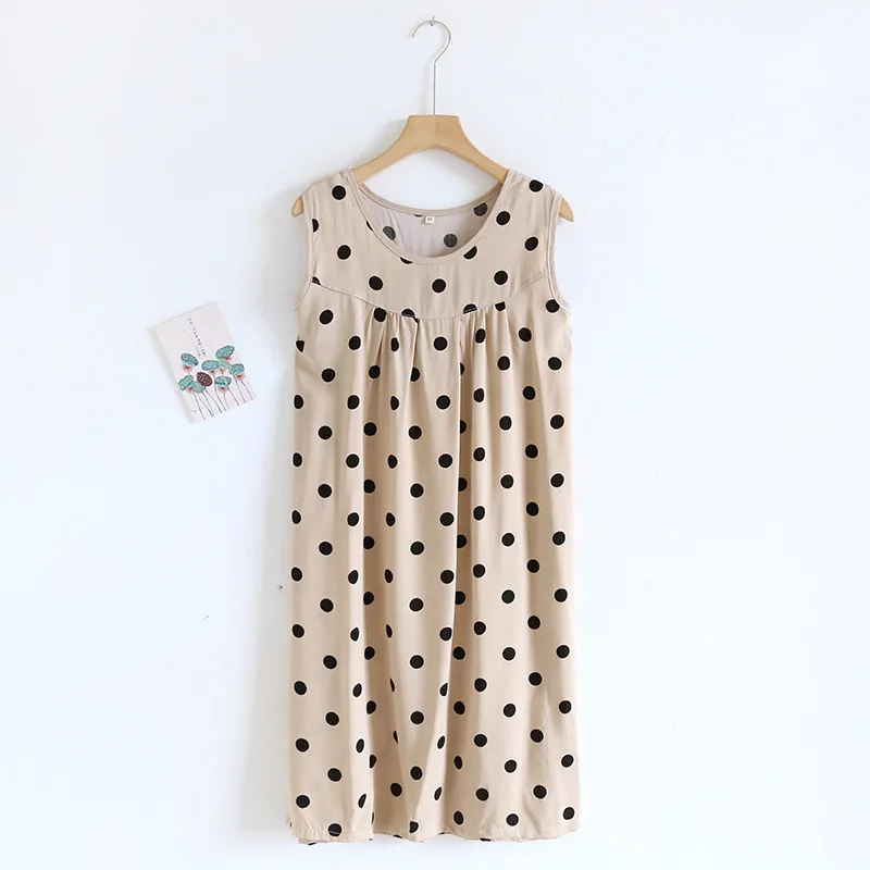 Summer Sweet Strawberry Nightie Sleeveless Sleepwear Dress 2024 Sleep Wear Nightdress Clothes Women Nightgowns Sexy Nightwear