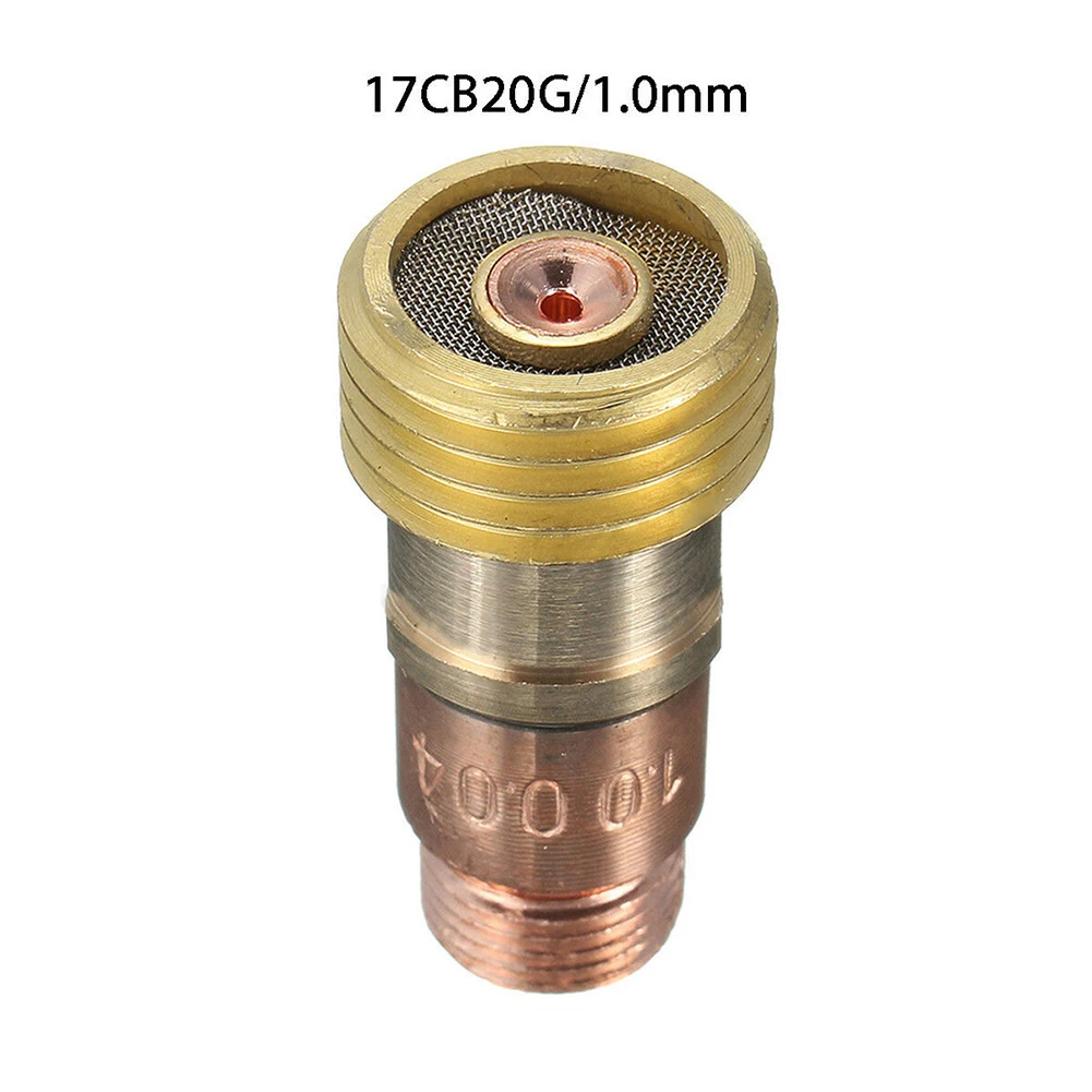 Chuck Body Gas Mirror For Tig With Mesh Collets Connector Gas Lens High Quality WP-17/18/26 Torch 1pcs Professional