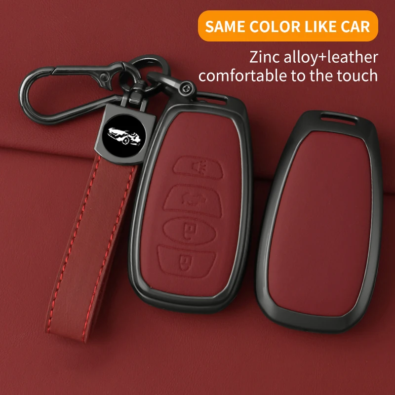 Car Zinc Alloy Key Case For Subaru BRZ SV Forester Legacy Outback WRX STI Impreza XV Crosst Crosstrek Tribeca Keyless Keychain