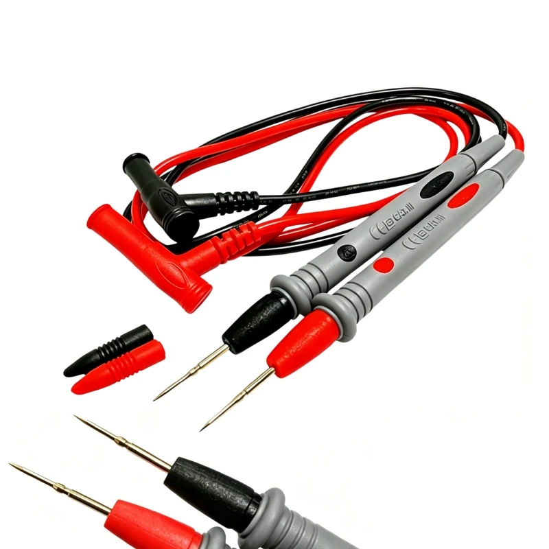 20A 1000V Multimeter Test Heads Needle Pin Digital Multi Meter Head Wire Pen Cable Kit Multimeter Voltmeter PVC Tester Kit