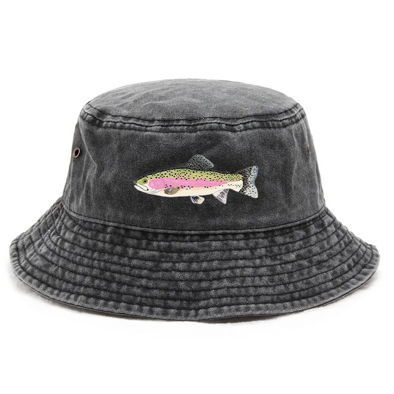 1pc Fishing Print Hat, Christmas Gift, Christmas Party, Gift Giving, Dad Hat, N2K Couple's Gift, Outdoor, Camping, Angling, Must