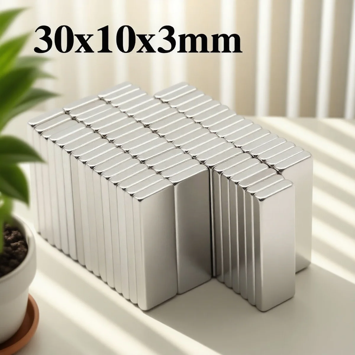 

30x10x3mm small magnets thin for refrigerator, office whiteboard, warehouse shelves, locker & imanes para manualidades
