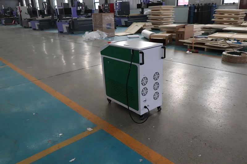 300W MAXCOOL Pulsed Laser Cleaner Air Cooled Rust Paint Oil Remover for Metal Wooden Structures Maintenance and Repair