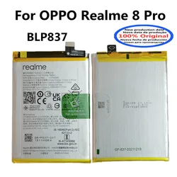 100% Original BLP837 4500mAh New Battery For OPPO Realme 8 Pro 8Pro High Quality Rechargeable Phone Batteries