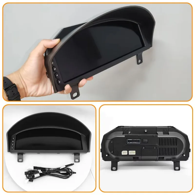 12.3'' LCD Dashboard Virtual Cockpit Instrument Speedometer Car Digital Cluster for Land Rover Defender 2012 2016