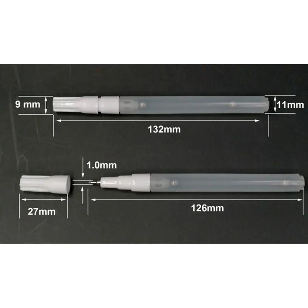 Marker Pen Empty Tube Plastic Blank Fountain Refill Watercolor Oil Paint for Painting Drawing Colour Sets