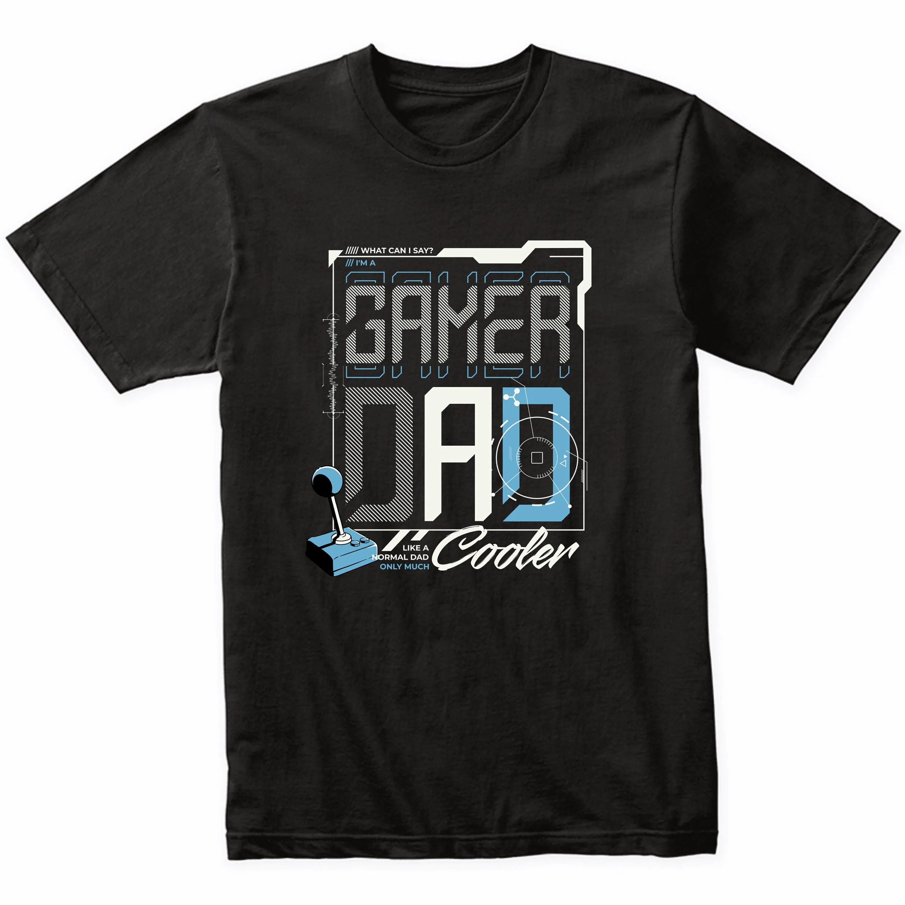 Gamer Dad Like A Normal Only Much Cooler Funny Video Games Father'S Day T Shirt