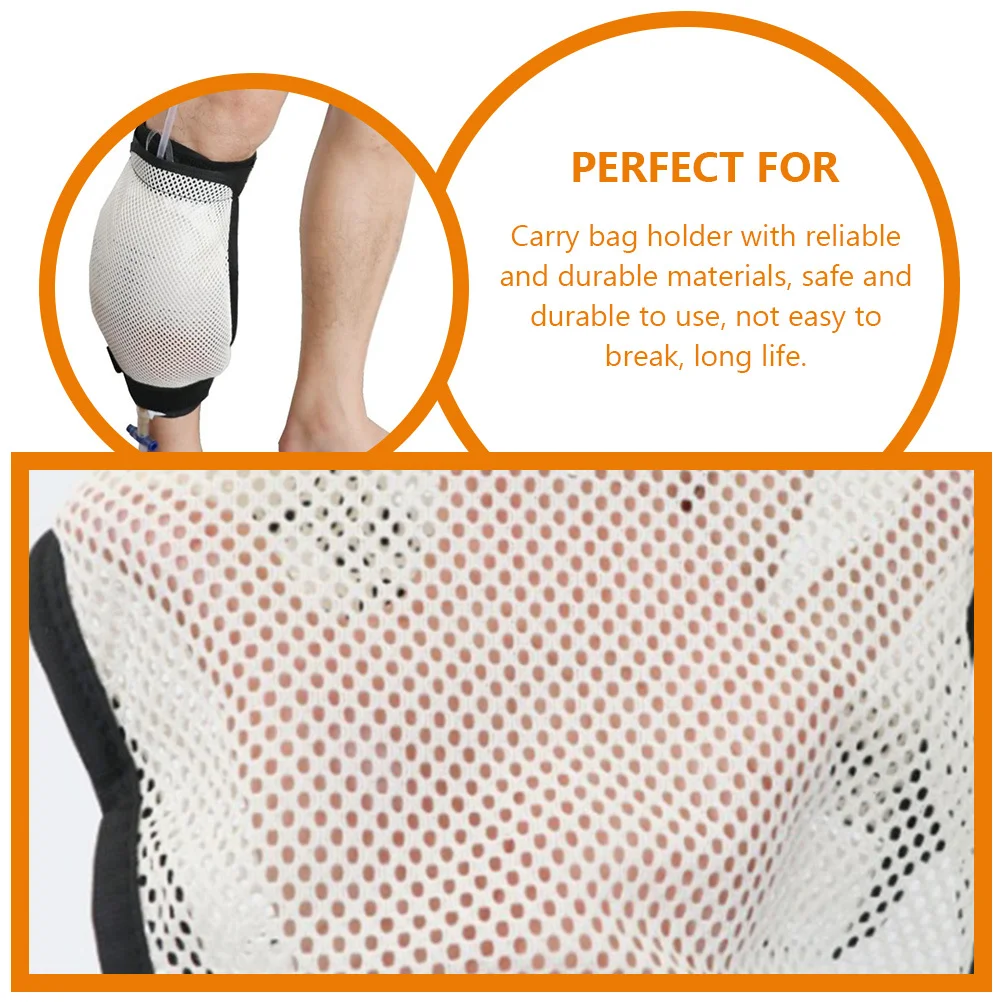 

Urine Bag Holder Fixing Drainage Bag Leg Strap For Elderly Patients Portable Nursing Catheter Collection Carrying Cover