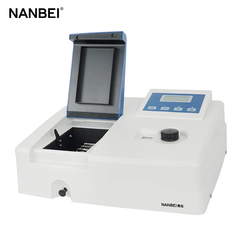 YYHC-722N Standard software 325-1100nm 2nm single double beam cosmetics uv vis visible spectrophotometer