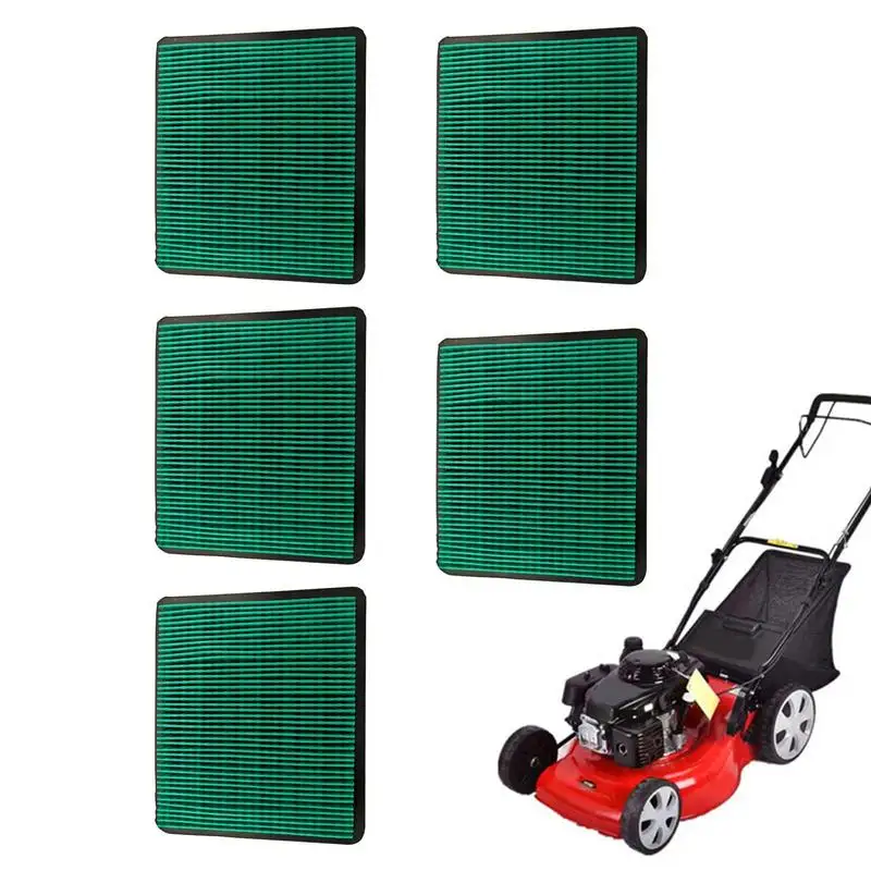 

Mower Air Filter 5X Lawn Mower Air Cleaner Push Lawn Mower Air Cleaner Tractor Air Filter Replacement Part Lawn Mower Air