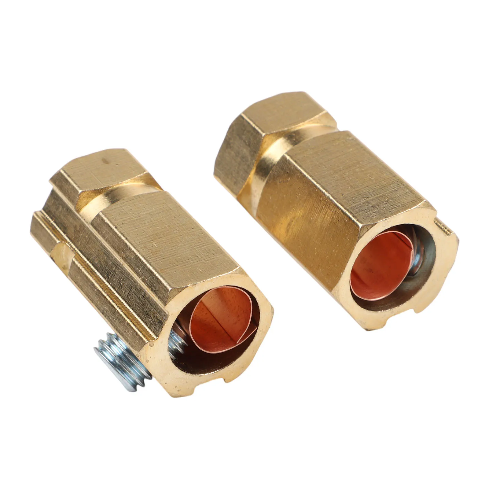 2 Pieces TIG Welding Cable Quick Connectors DKJ35-50 315A Male Female for Stable and Secure Welding Operations