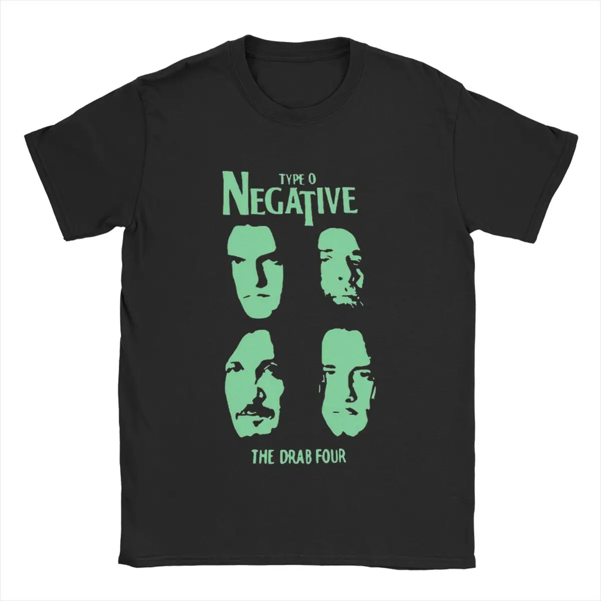 Type O Negative T Shirts Men's Cotton Leisure T-Shirts Crewneck Tees Short Sleeve Clothes Summer