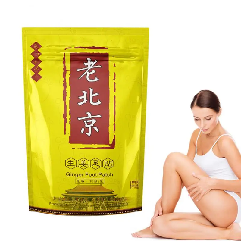 

Ginger Detox Foot Patch With Sticky Remove Toxin Foot Slimming Cleansing Body Health Adhesive Pads Help Sleep TSLM1