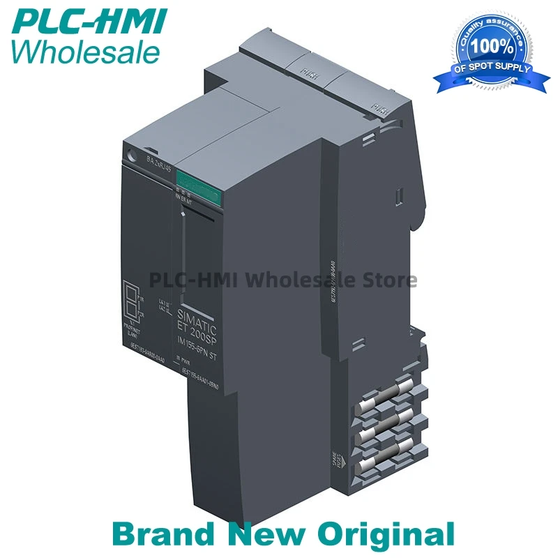 6ES7155-6AA01-0BN0 6ES71556AA010BN0 SIMATIC ET 200SP, PROFINET bundle IM, IM 155-6PN ST, max. 32 I/O Original Brand New
