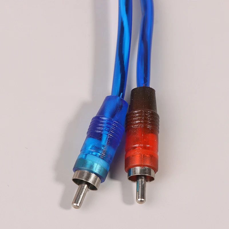 Répartiteur audio MP3 pour voiture, 1RCA femelle vers 2RCA mâle, adaptateur, convertisseur, une femelle vers deux mâles, amplificateur, Y, nouveau