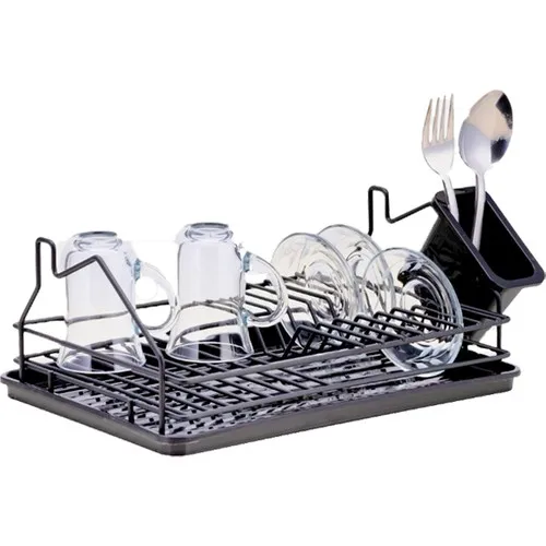 Lalezar LZR-557 Black Single Layer Dish Rack