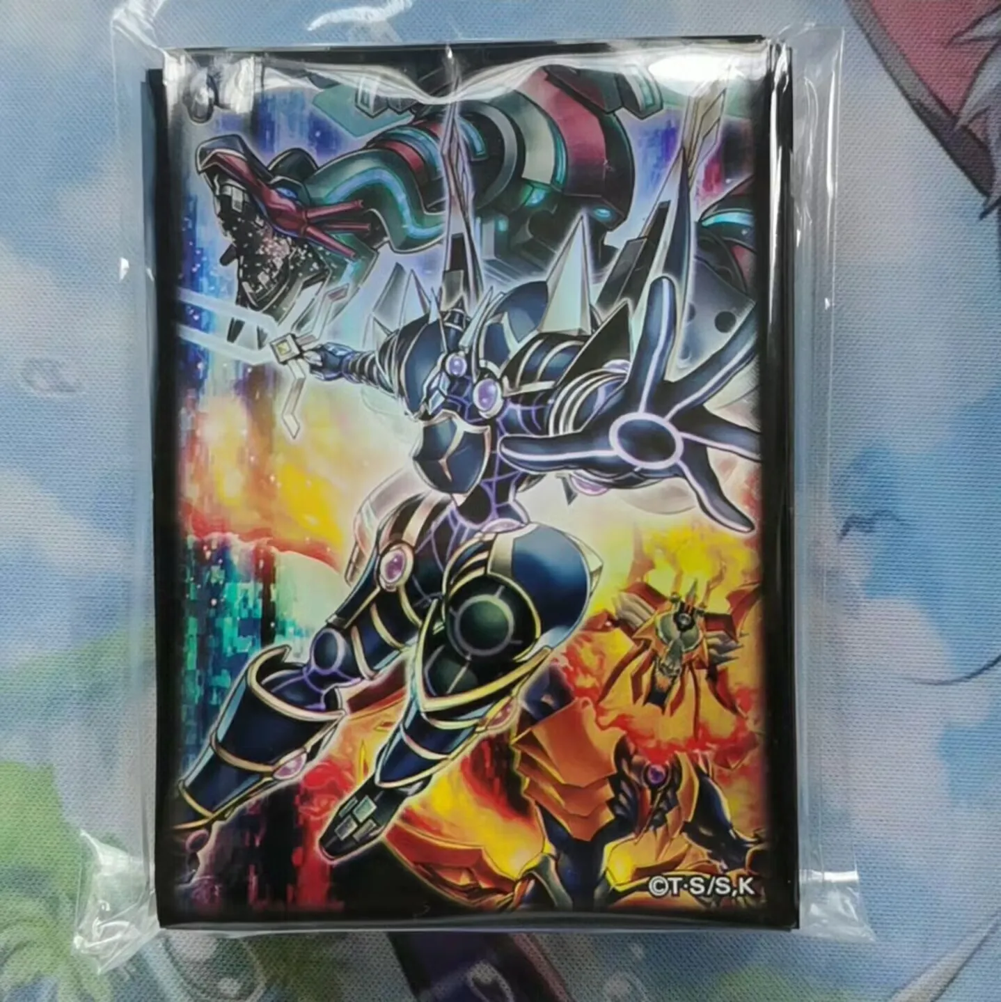 

70Pcs Yugioh KONAMI Duel Monsters Vrains Decode Talker Official Collection Sealed Duelist Card Protector Sleeves