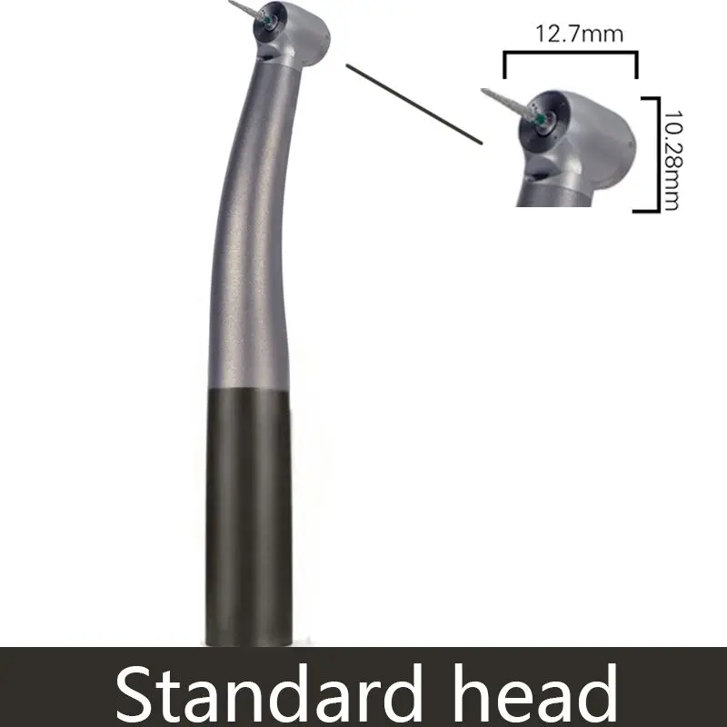 Titanium Legering Tandheelkundige Hoge Snelheid Handstuk Led Lucht Turbine Keramische Lager 4 Gaten Water Spray Tandheelkundige Handstuk Tandarts Tool