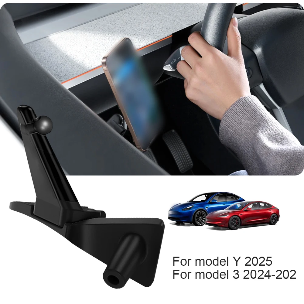 YAFEX For Tesla For Model Y For Model 3 Mobile Phone Door Bracket Base Car Interior 2025 Hot Sale Brand. New And High Quality