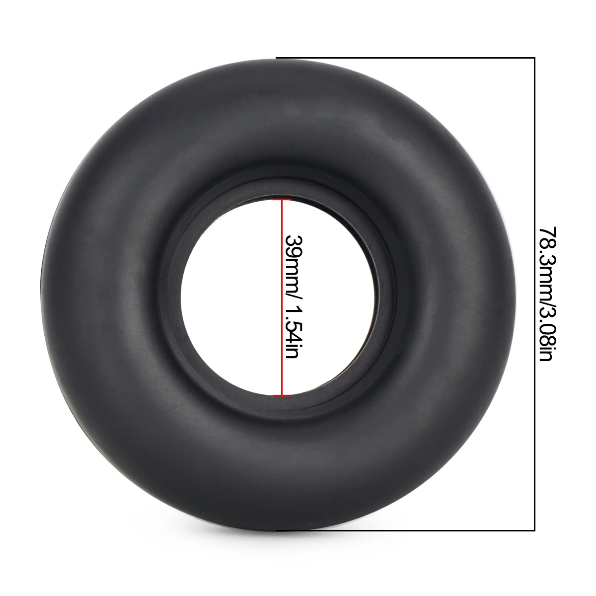 4 szt. Gumowe opony koła z gąbką wyciszającą do Tamiya Frog Sand Scorcher Grasshopper Hornet 1/10 Buggy Car Upgrade