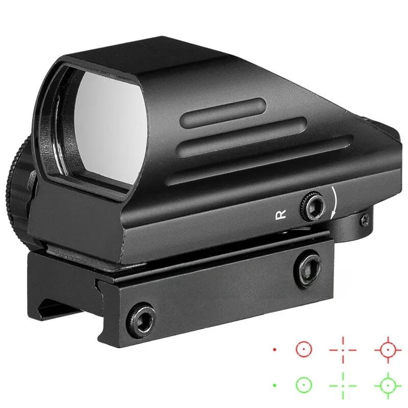 lunette-de-visee-telescopique-hd103-en-alliage-d'aluminium-reglable-a-point-rouge-haute-definition-vue-claire-pour-le-camping-en-exterieur