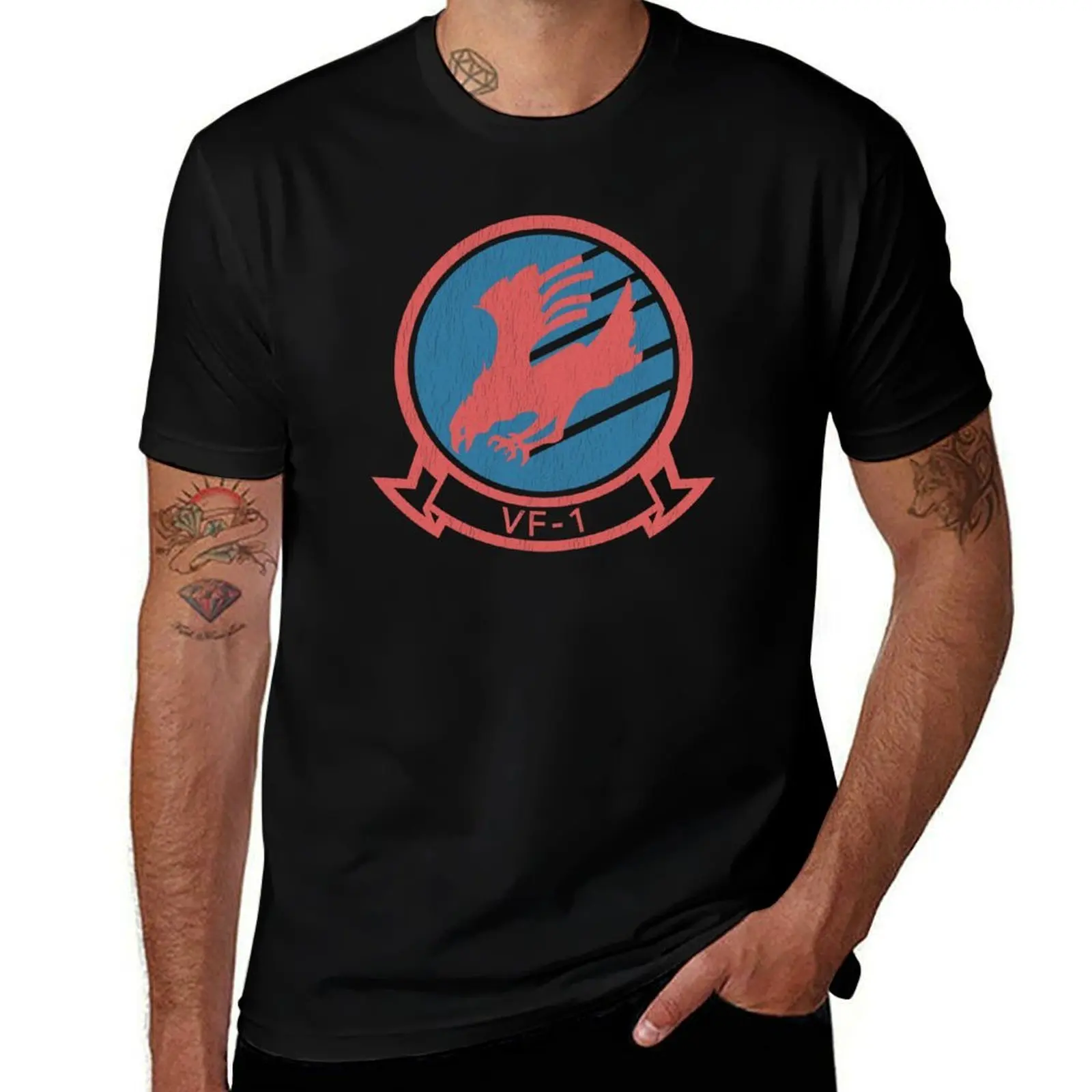 VF-1 Squadron T-Shirt UV Protection Outdoor Tee Shirt T-Shirt