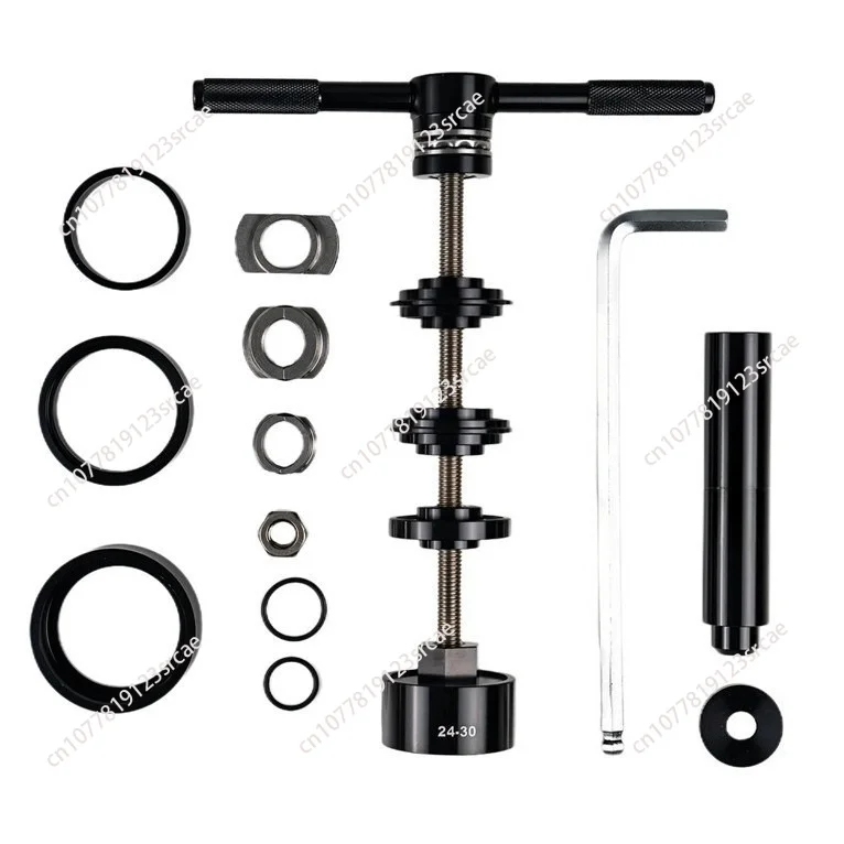 Mountain road bicycle press-in shaft static installation and removal tool BB86/PF30