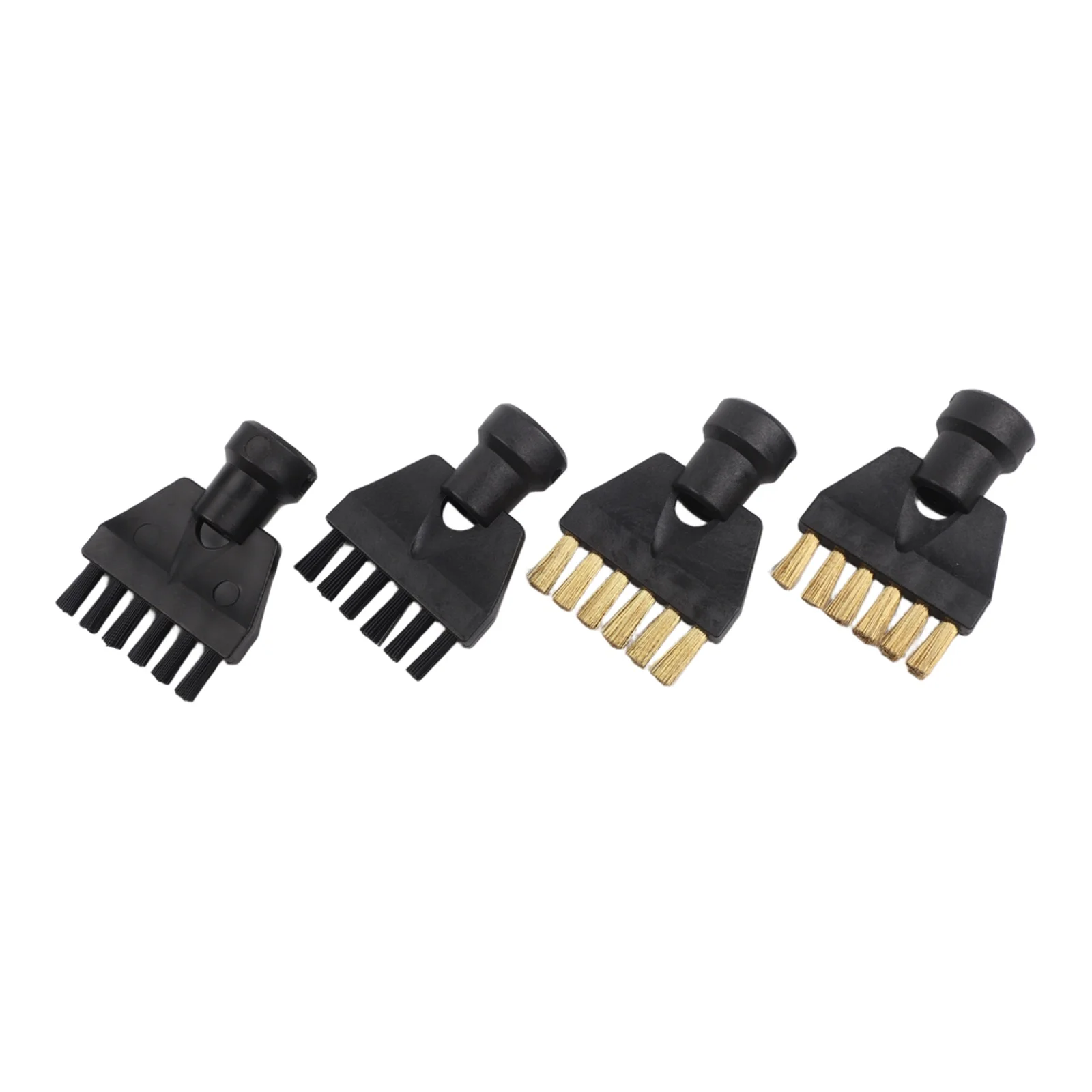 Replacement Brushes Steam Cleaner Kit For Bathroom Cleaning Abrasion-resistant Bristles Heated Steam Cleaning Accessory