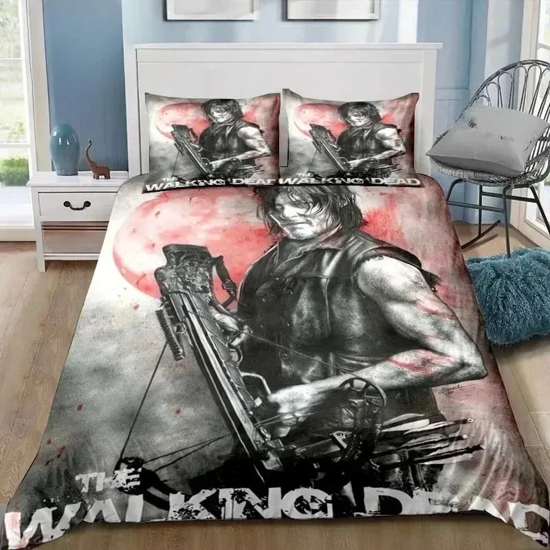 

Walking Dead Daryl Dixon Wings Mark Bedding Set Bedroom Soft Modern Bedspreads Comefortable Duvet Cover Quilt Cover Pillowcase