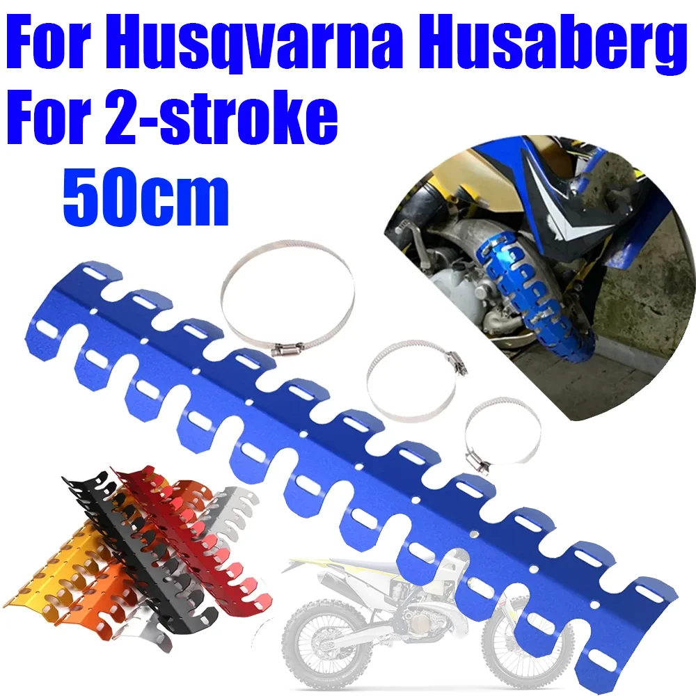 

For Husqvarna TX TE 125 150 250 300 300i TC 50 65 85 TE300 Husaberg Accessories Exhaust Heat Shield Muffler Pipe Protector Cover