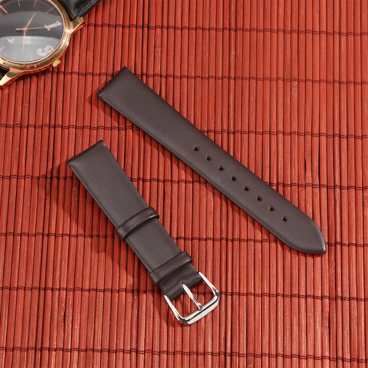 

End Watch Strap Bands Tabby Cattlehide Ultra Thin Custom Straps Ultrathin