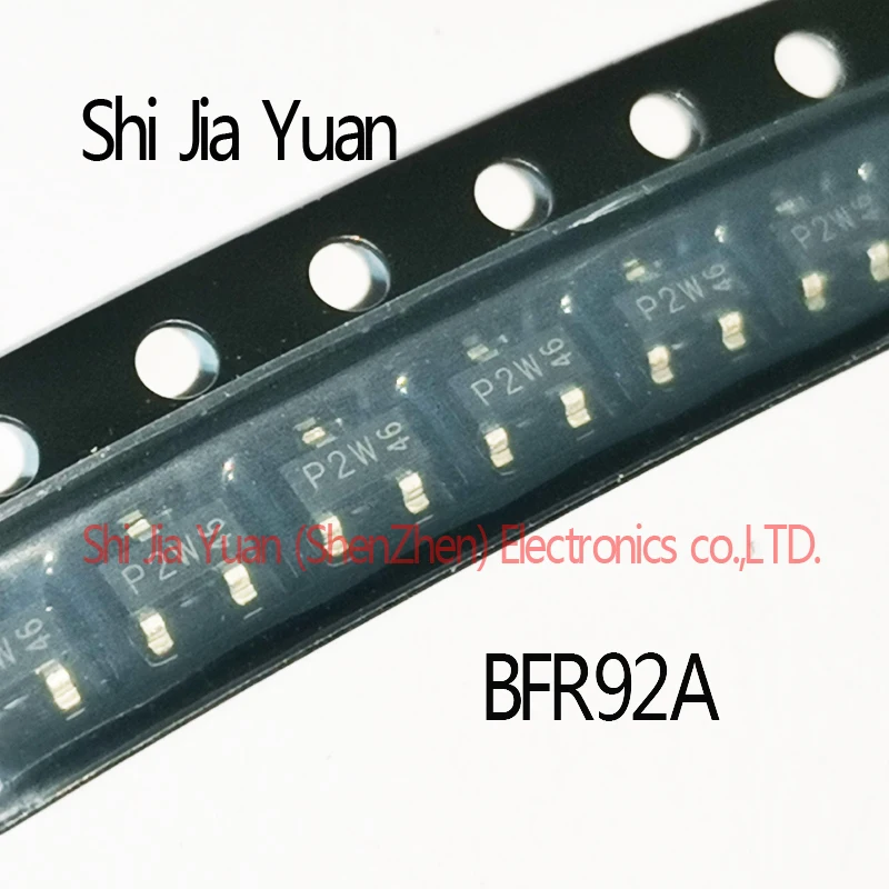 10PCS BFR92A BFR93A SOT-23 BFR93AW SOT-323 P2W P2t P2p R2W R2t R2p R2s NPN Silicon RF Transistor