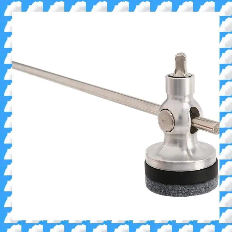 

ONGE 2X Drum Hammer With Felt Head For Bass Drum Pedals Traditional Beater Percussion Instrument Parts,Silver