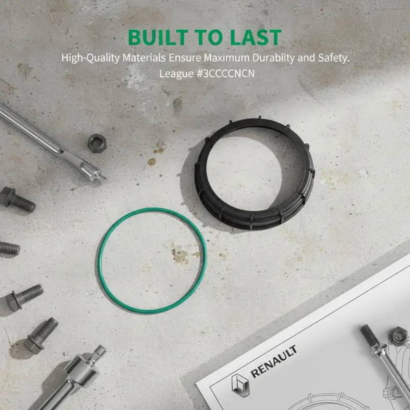 

Надежная крышка топливного насоса и уплотнительное кольцо для замены (номера деталей: 7701209115, 7701207449, 7701206096)