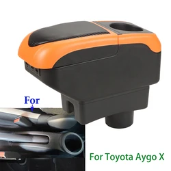 For Toyota Aygo X Armrest Box For Toyota Aygo Car Armrest Retrofit parts Auto Storage Box Arm Bracing heighten Interior Details