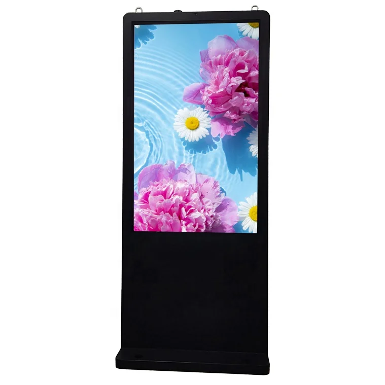 High Quality 55-Inch Waterproof Dustproof Independent Heavy-Duty Shell Totem Kiosk Popular Recommendation Advertising Equipment