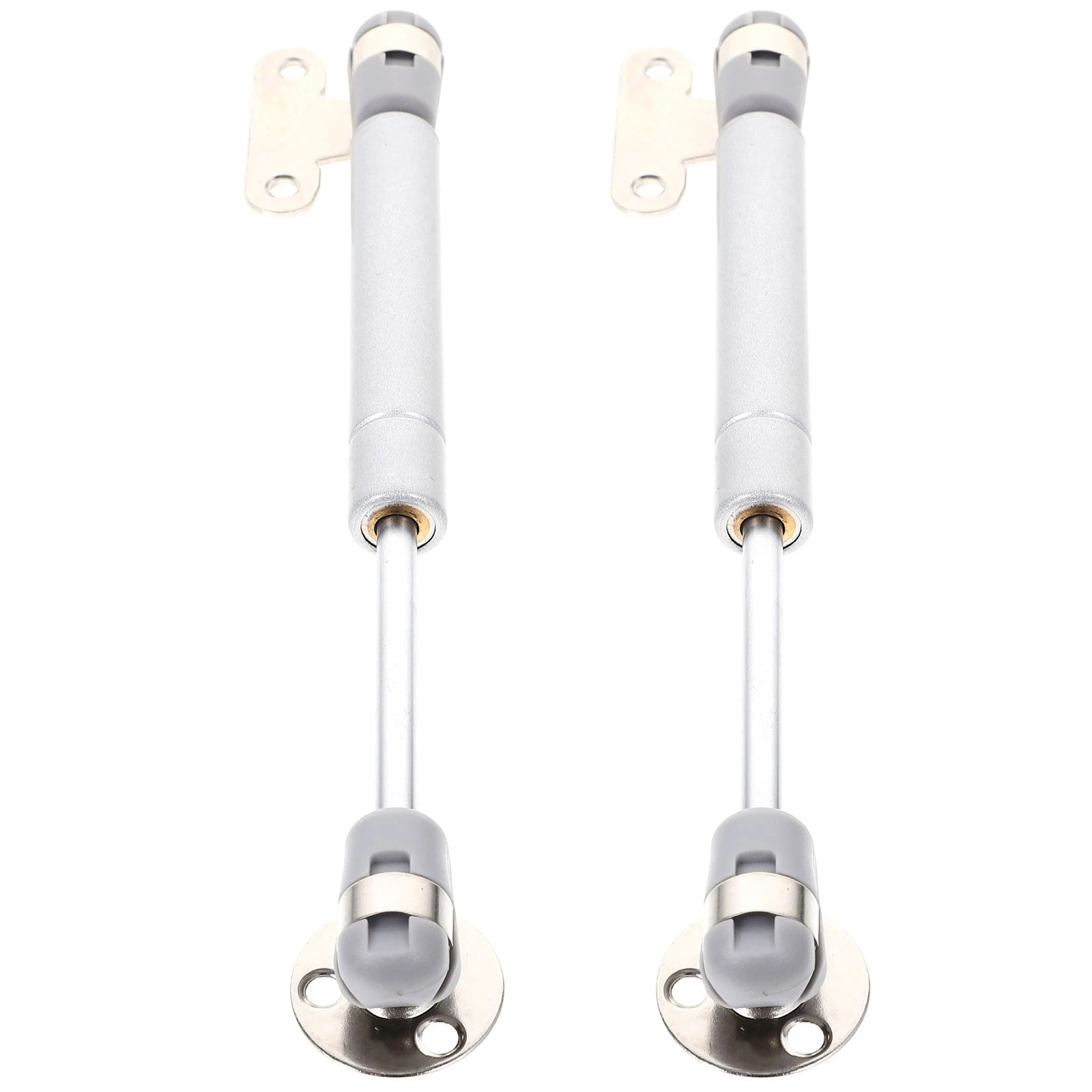 

2pcs Gas Struts Cabinet Lid Support Hinge Heavy Duty Drop Down Soft Close Aluminum Frame Door Storage Chest Kitchen Wardrobe