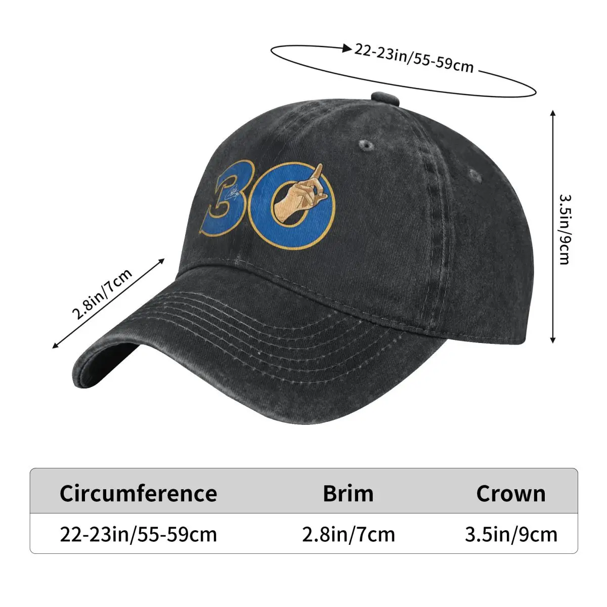 Curry 30 Washed Baseball Cap Fashion Trucker Dad Hat Summer Couple Women Running Hippie Sunshade Baseball Caps