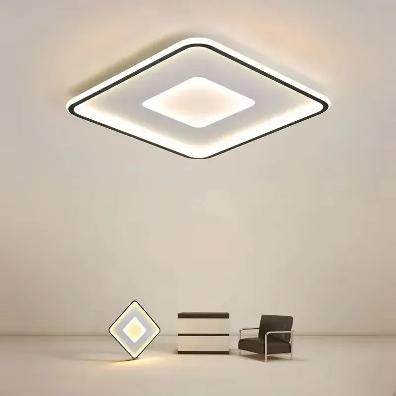 Nordic Minimalism Led Ceiling Lights for Living Dining Room Kitchen Study Balcony Bedroom Lamp Home Decor Hanging Light Fixture