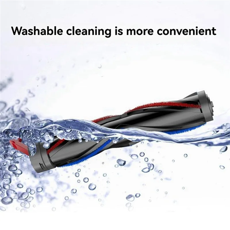 A50Q-Quick-Release Turbine Brush Head For Dyson V7 V8 V10 V11 V15 Vacuum Cleaner Attachment With LED Light Floor Brush Head