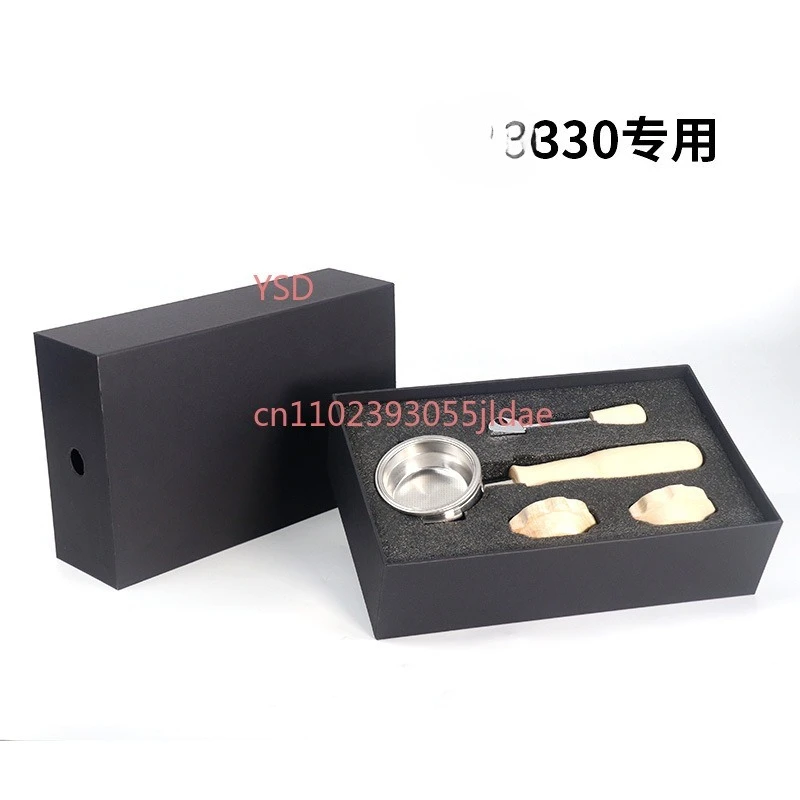 

330 coffee machine handle, modified accessory set, solid wood switch/steam knob/coffee bottomless handle