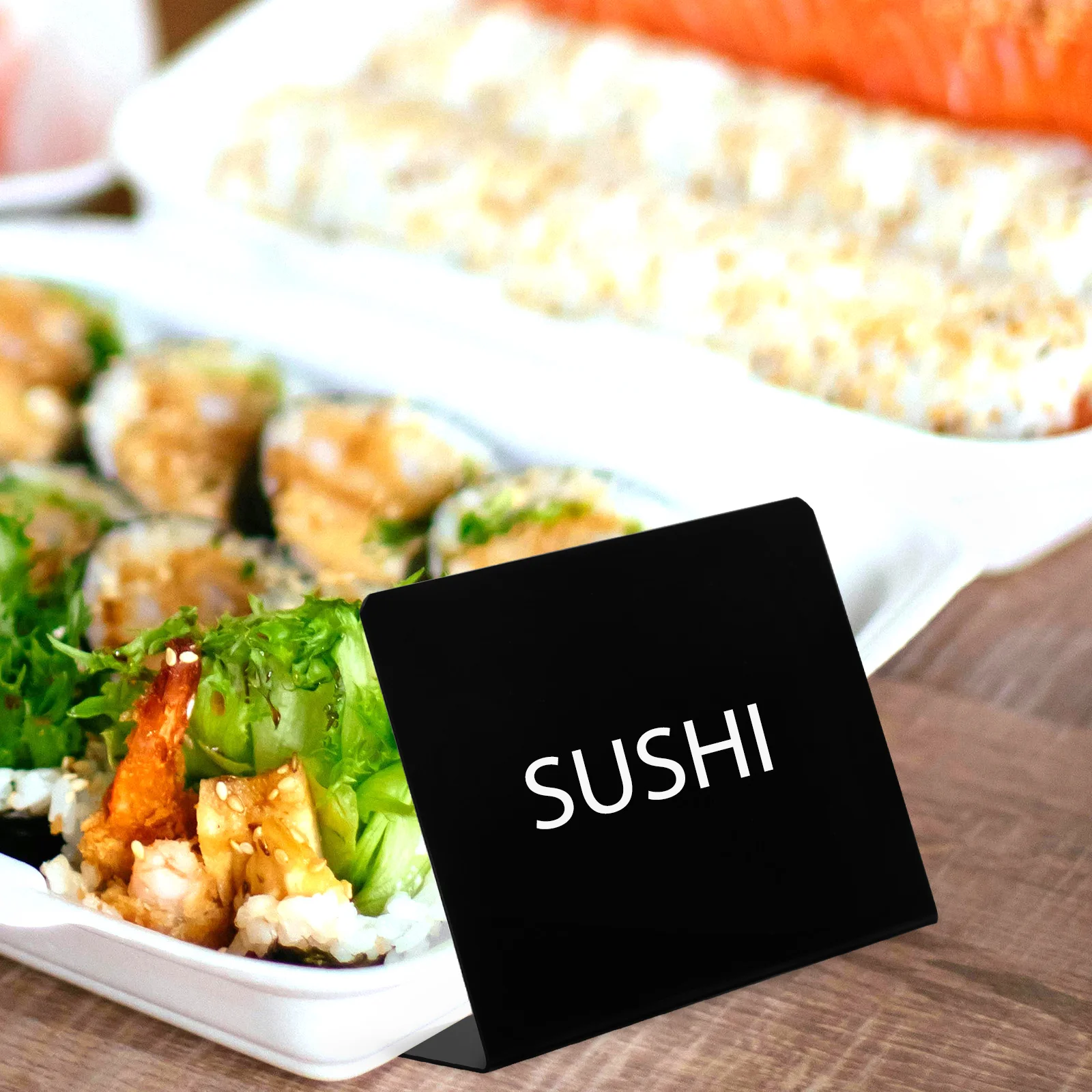 12 Pcs Mini Blackboard Signs 100x75mm Bright Black Food Labels Party Buffet Wedding Table Numbers Desk Memo Kitchen Notes