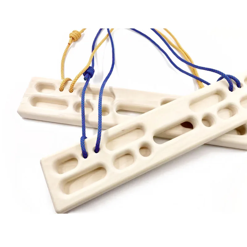 Indoor Rock Climbing Hangboard Strength Rock Board Finger Back shoulder training Pull Up Fingerboard Easy to Carry